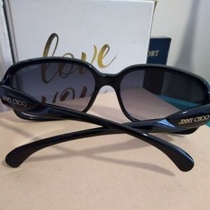 Jimmy Choo Classic Black Sunglasses